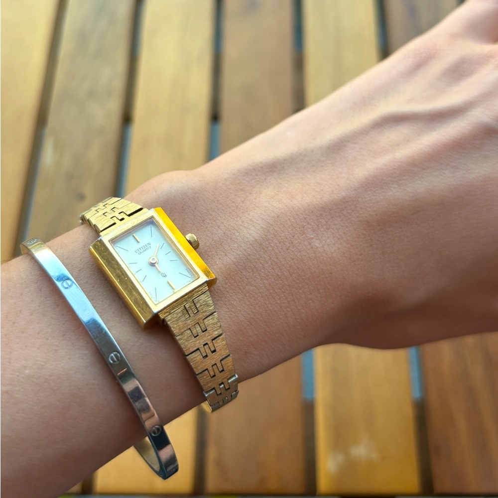 Citizen vintage gold watch